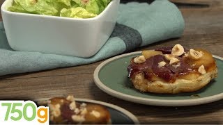 Recette de Tartelettes tatin au magret séché et aux pommes  750g [upl. by Zane]