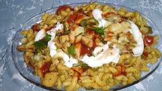 Macaroni  Chicken Macaroni recipe by rufina kitchen [upl. by Cavanaugh]