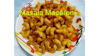 Masala Macaroni recipe । Macaroni pasta recipe । Tanujas kitchen [upl. by Hoshi809]