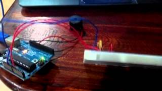 Labview  Arduino  Tilt Sensor similar MEMS [upl. by Loleta651]