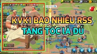 Bao nhiêu Tài nguyên đủ chơi KVK1  Giao tranh 1 vs 1 như thế nào hiệu quả  Rise of kingdom [upl. by Tessa]