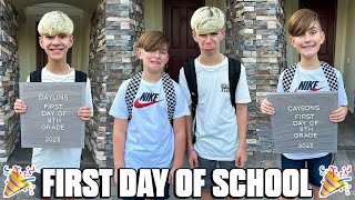 First Day Of School  Morning Routine  Back To School 2023 FUNhouse Family [upl. by Nomael]