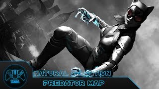 Batman Arkham City  Natural Selection  Predator Map 3 As CatWoman  24533 [upl. by Omrelliug529]