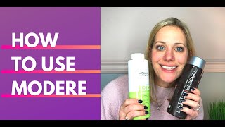 How To Use Modere Products [upl. by Lederer350]