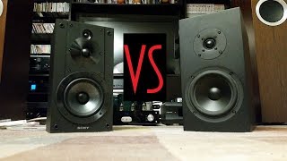 Buchardt S300 vs Sony SSCS5 Sound Demo [upl. by Ted]