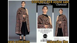 Bareeze Winter Collection 2024 Marina Bareeze karandi Falcon online sale zara collection [upl. by Dolphin]