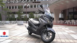 BURGMAN 200 official promotional video  Urban Smart  Suzuki [upl. by Brote]