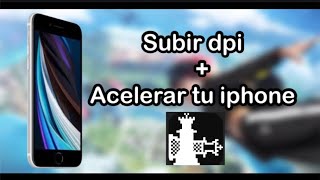 SUBIR DPI Y ACELERAR TU IPHONE CON jailbreak 2021iphone 76s 6s 7 7 8 8 X [upl. by Acinyt]