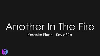 Another In The Fire  Hillsong UNITED  Piano Karaoke Key of Bb [upl. by Daza]