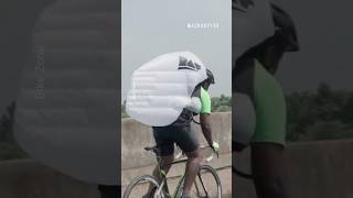 You Can Ride A Bicycle Faster With This Backpack [upl. by Hsizan]