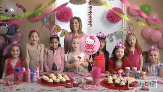 Hello Kitty Birthday Party Ideas [upl. by Ahsimot]