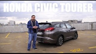 ENG  Honda Civic Tourer  Test Drive and Review [upl. by Stickney172]