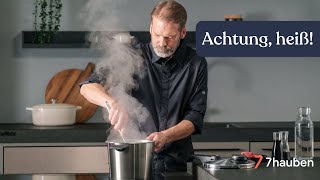 Was mache ich wenn mir im Schnellkochtopf was anbrennt  Onlinekurs mit Torsten Kluske  7hauben [upl. by Aihsekin]