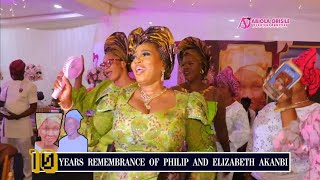 US BASED BABE ABOSEDE FALADE amp SIBLINGS HOLDS 10YEARS REMEMBRANCE FOR THEIR PARENTS [upl. by Annala918]