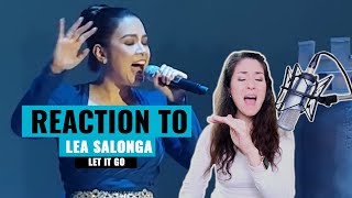 Vocal Coach Reaction amp Analysis to Lea Salonga quotLet It Goquot [upl. by Ennyleuqcaj]