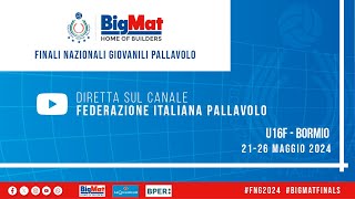 🔴BIGMAT FINALI NAZIONALI GIOVANILI U16F n°gara 440  VEGA FTV 2016 VE vs SAVINO DEL BENE SCANDICCI [upl. by Alletsyrc]