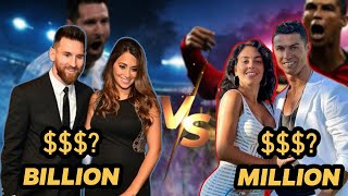 Lionel Messi vs Cristiano Ronaldo Who is The Richest in 2024 [upl. by Rizan]