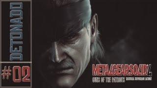 Metal Gear Solid 4 Guns of the Patriots Detonado Parte 02  Xola Cagão [upl. by Afnin]