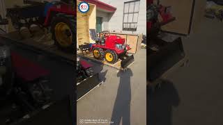 Small Crawler Tracked Tractor Suitable for Orchard and Greenhouse cultivator tiller machine [upl. by Masterson142]