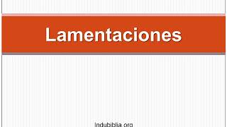 Lamentaciones [upl. by Nalyad]