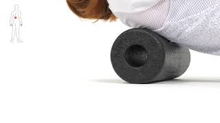 Rouleau de massage  foam roller soft  auto massage du dos  Aptonia Decathlon [upl. by Ajnek936]