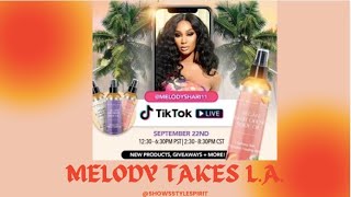 lamh Melody Sharis Upcoming TikTok Live in Los Angeles [upl. by Aimahs]