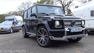 MercedesBenz G65 BRABUS G800 V12 Start Up amp Dragraces [upl. by Ambrose]