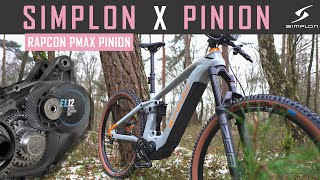 NEU Simplon Rapcon Pmax Pinion  Alles zum neuen PinionAntrieb und dem neuen EMTB [upl. by Assek39]