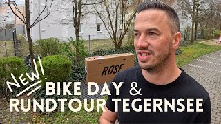 New Bike Day  RennradRunde Tegernsee mit Rose Reveal Al 105 [upl. by Llednew]