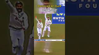 Shami VS Dom Sibley  Stunning Drive By Shami 💥💯cricket ytshorts shortsfeed shorts short [upl. by Llerahc]