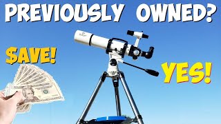 Used Telescopes How To Buy Your First One And Fix It Like New [upl. by Kurtzig]