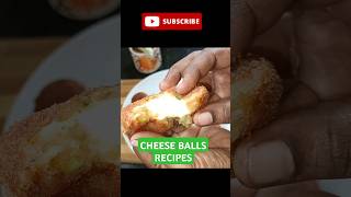 Cheese Balls RecipeHow to make Cheesy Snack RecipesPotato cheese Balls RecipeEvening snack Recipe [upl. by Ynatirb]