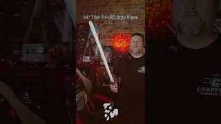 MOST REALISTIC LIGHTSABER BLADE TSM TriLED Strip Blade First Look mojo tsm lightsaber [upl. by Bronez789]