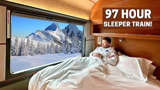 97hrs on Luxury Canadian Sleeper Train  Toronto to Vancouver [upl. by Swithbert]