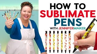 How to Sublimate Pens In A Convection Oven  Custom Design Spots [upl. by Teddman195]