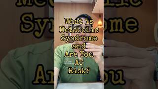 Are You At Risk of Metabolic Syndrome diabetes highcholesterol obesity metSyn docgerrytan [upl. by Eseila347]