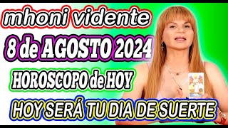 Mhoni Vidente 8 de AGOSTO 2024🌟🪬MHONI VIDENTE HOROSCOPOS y predicciones🪬🔮💫HOROSCOPO DIARIO GRATIS🔮 [upl. by Llednahc]