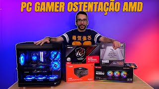 MONTANDO PC GAMER AMD COM A PLACA MAIS FORTE 7900XTX E RYZEN 7 [upl. by Rozella838]