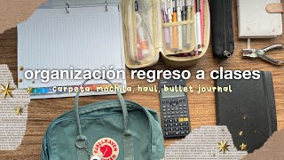 mi organización regreso a clases 2022 📚 [upl. by Rubetta]