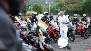 INDEPENDENCE DAY RIDE With INDIAN NAVAL ACADEMY and VIPER RIDERS  AOG KERALA and CULT [upl. by Tillinger511]