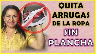 Como Quitar Arrugas de la Ropa sin plancha y sin mesa 😱 en 2 minutos 💡 Manualidades Arte Luna [upl. by Igenia]