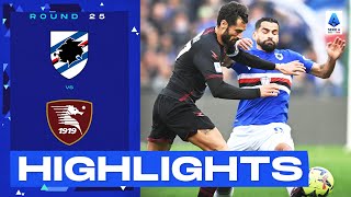 SampdoriaSalernitana 00  Stalemate at the Marassi Stadium Highlights  Serie A 202223 [upl. by Harbard]