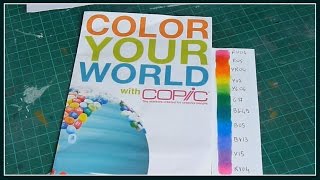 Tutorial Copic Markers  PART ONE How to choose your colors [upl. by Woodson]