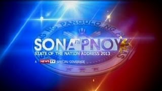 GMA News TV live coverage SONA 2013 Part 1 [upl. by Rehtnug]