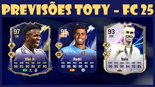 Previsões Antecipadas TOTY Homens  FC 25 Ultimate Team [upl. by Zebedee]