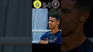 Al Nassr VS Inter Miami Imaginary Match  GOAT VS GOAT  ronaldo vs messi [upl. by Yeltneb]