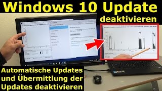 Windows 10 Update deaktivieren  automatische Updates und Übermittlung ausschalten  4K Video [upl. by Ecitnerp]