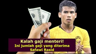 Kalah gaji menteri Ini jumlah gaji yang diterima Safawi Rasid buat ramai terkejut [upl. by Alletneuq]