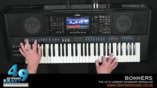 A Short Introduction Of The New Yamaha PSRSX920 Keyboard [upl. by Ajiat]