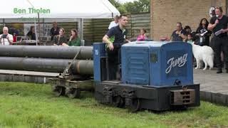 Locomotieven parade Smalspoor Museum Erica [upl. by Sunshine935]